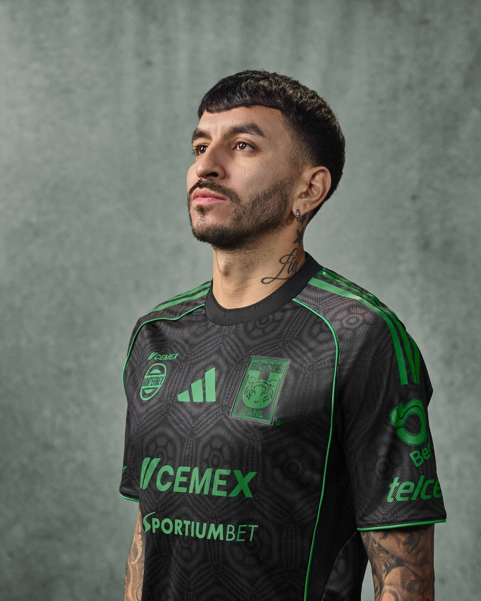 Terceira camisa do Tigres UANL 2025-2026 adidas