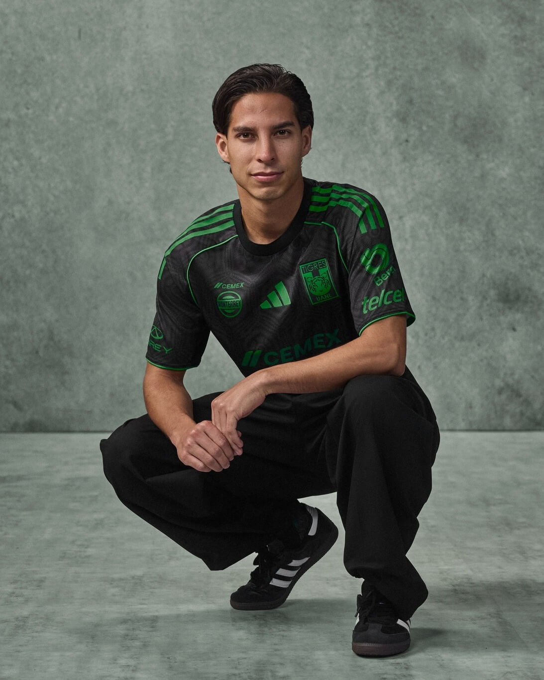 Terceira camisa do Tigres UANL 2025-2026 adidas