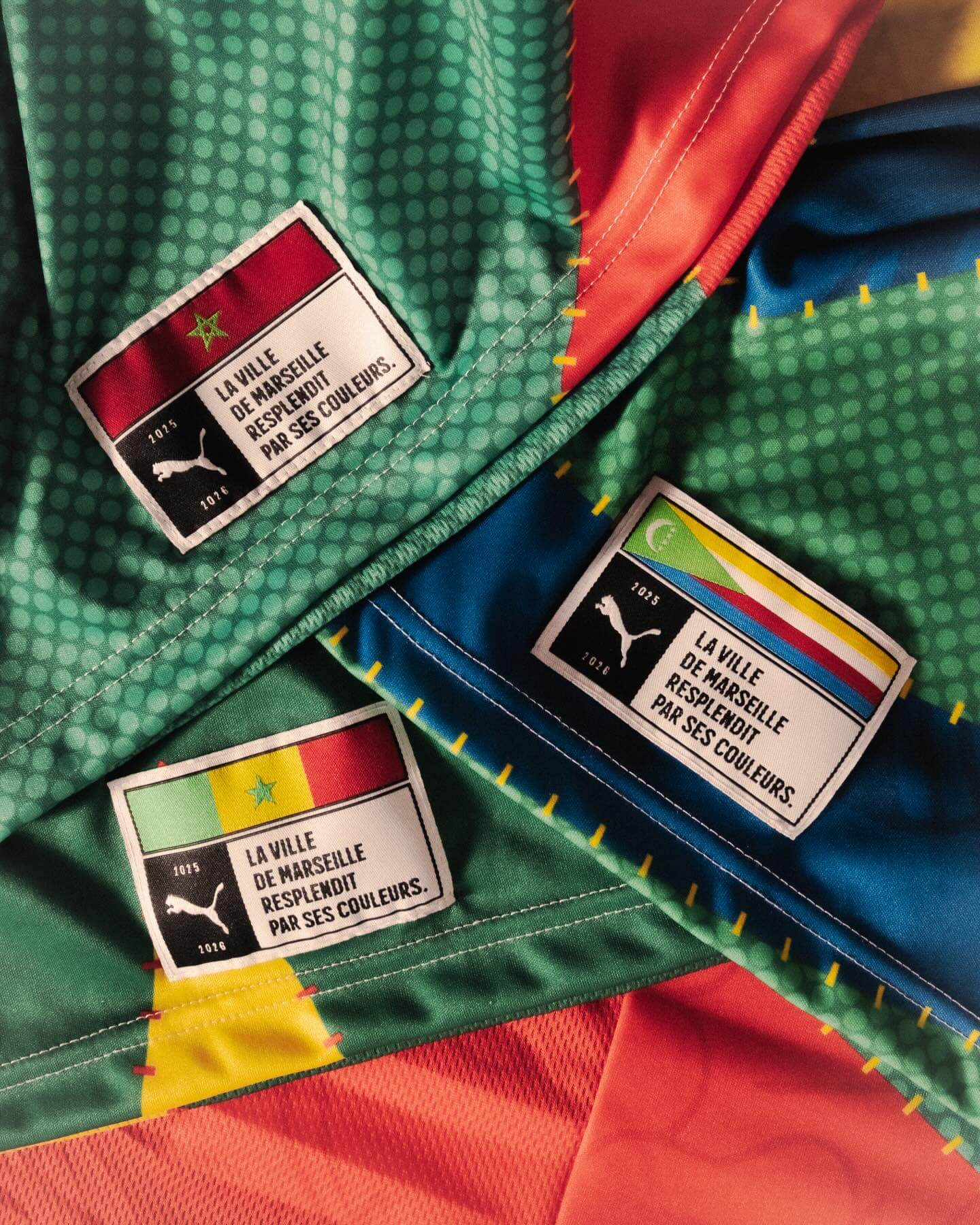 Olympique de Marseille e PUMA celebram a diáspora africana em coleção especial