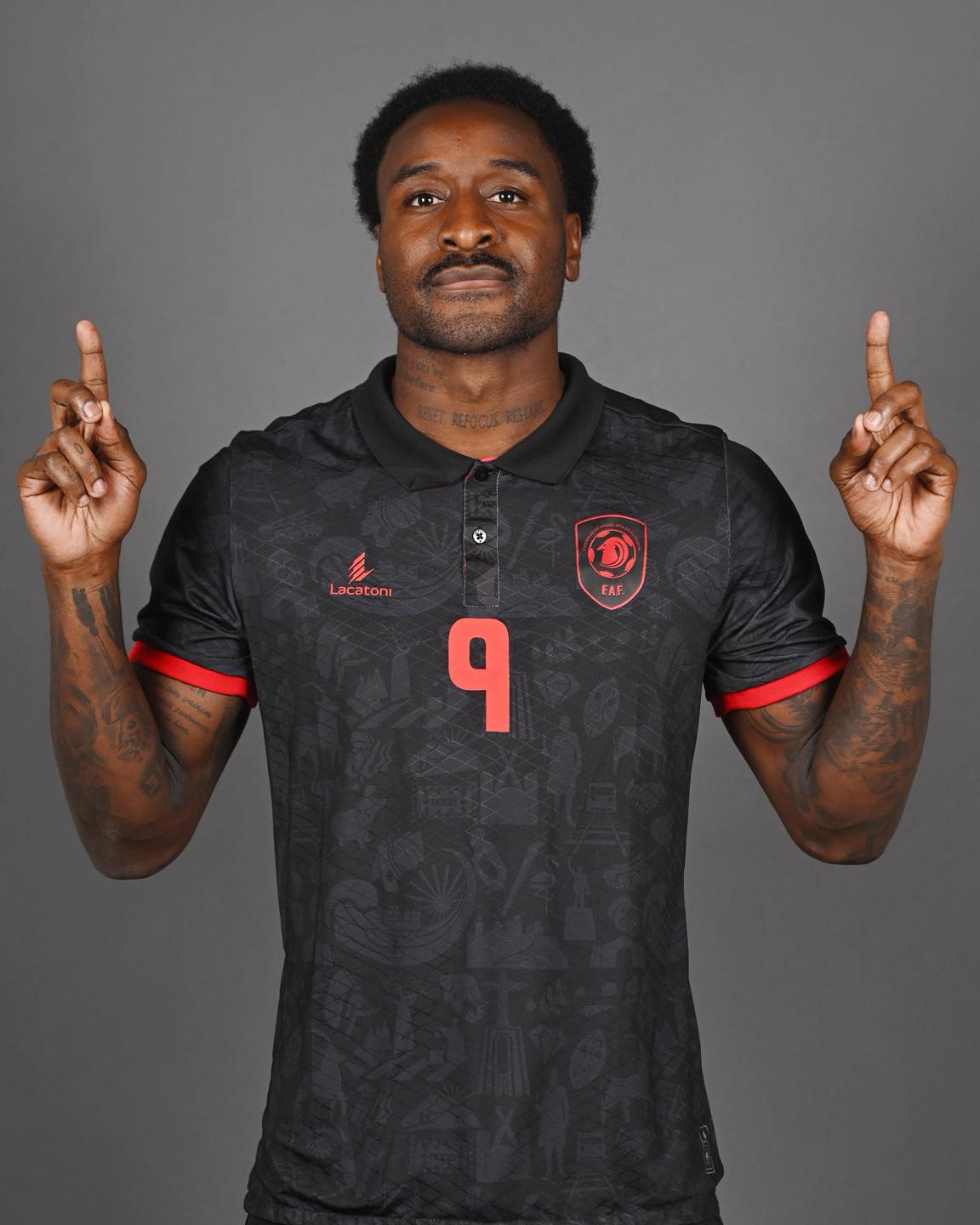 Camisas de Angola para a CAN 2025 são lançadas pela Lacatoni