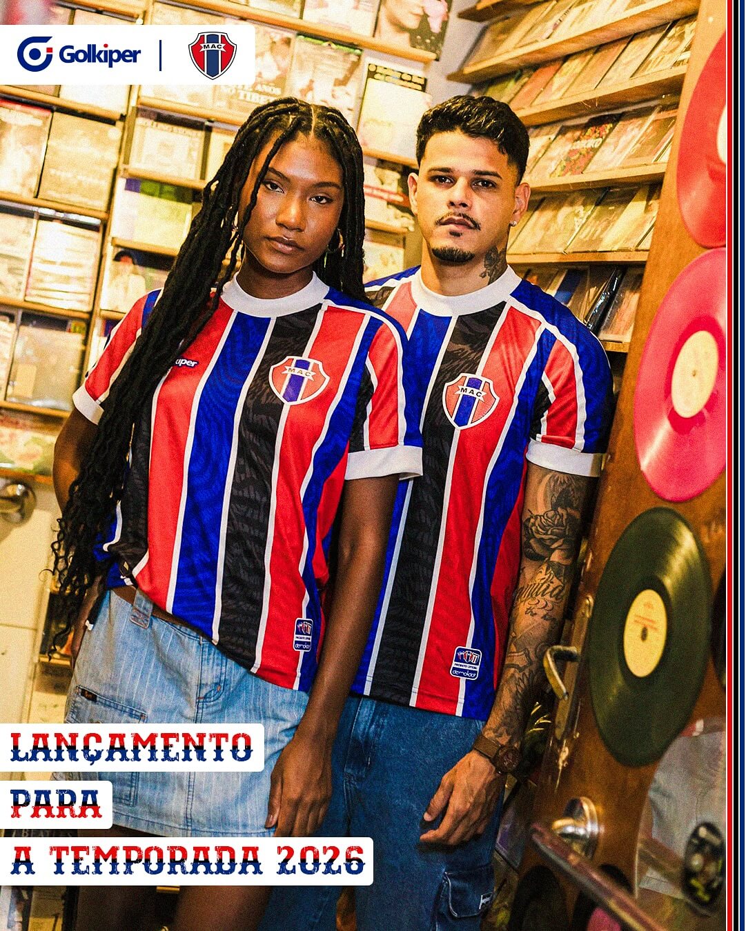 Camisas do Maranhão AC 2026 são reveladas pela Golkiper
