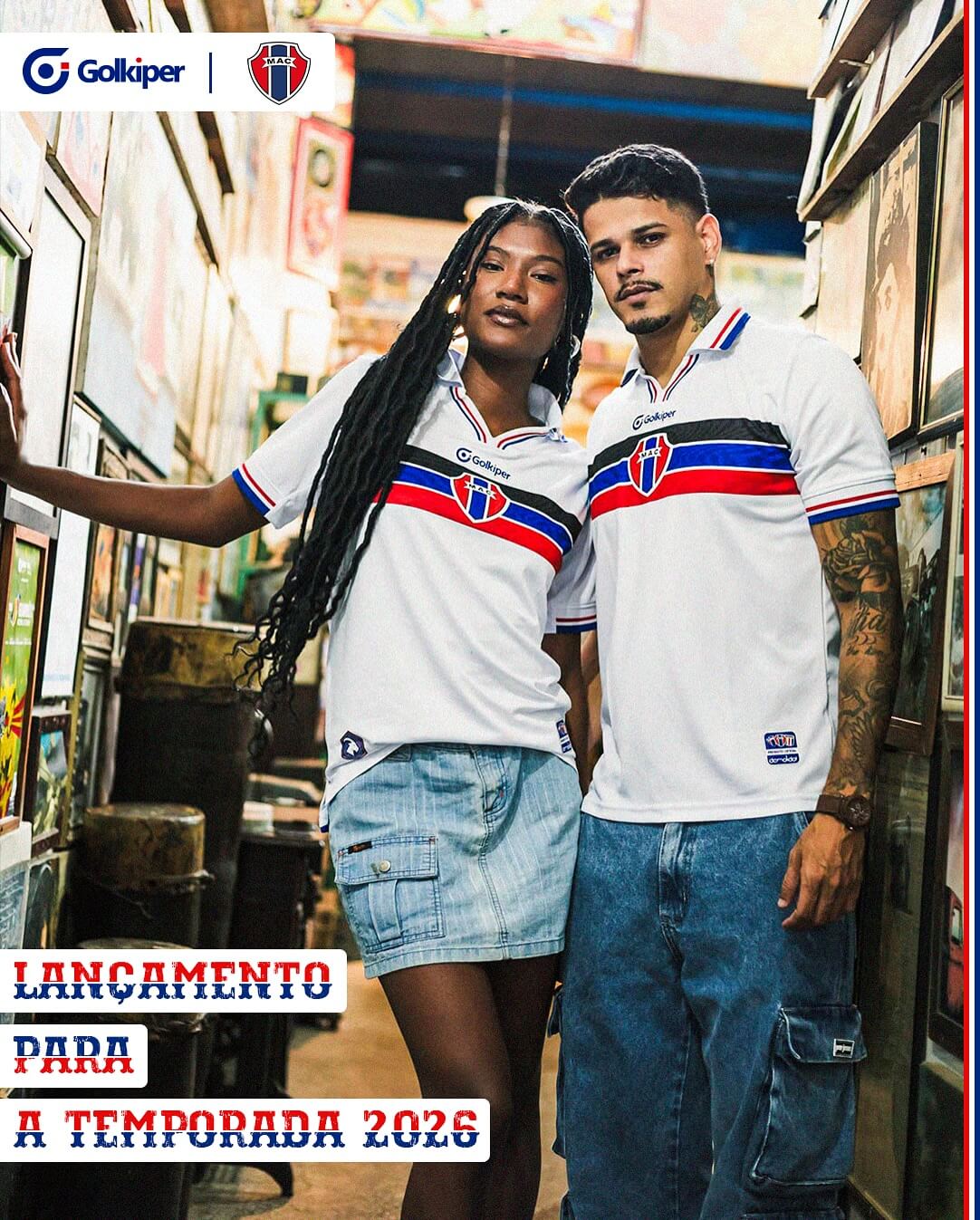 Camisas do Maranhão AC 2026 são reveladas pela Golkiper