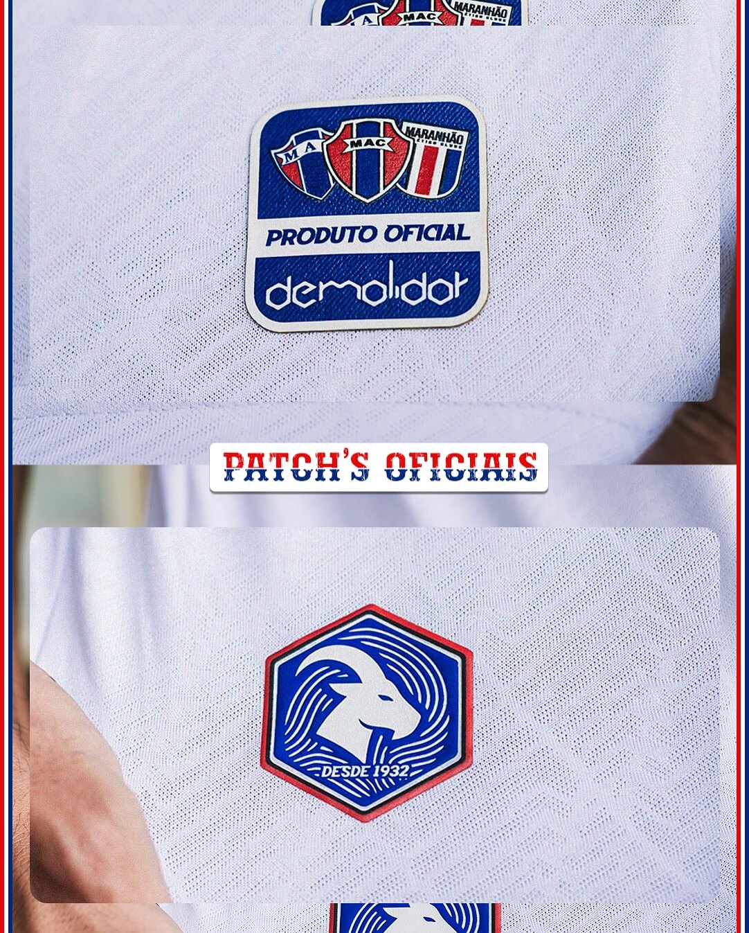 Camisas do Maranhão AC 2026 são reveladas pela Golkiper