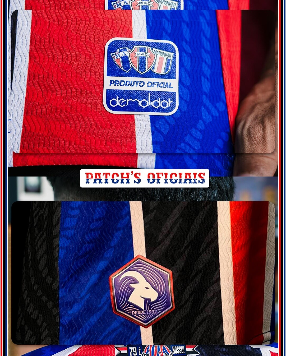 Camisas do Maranhão AC 2026 são reveladas pela Golkiper