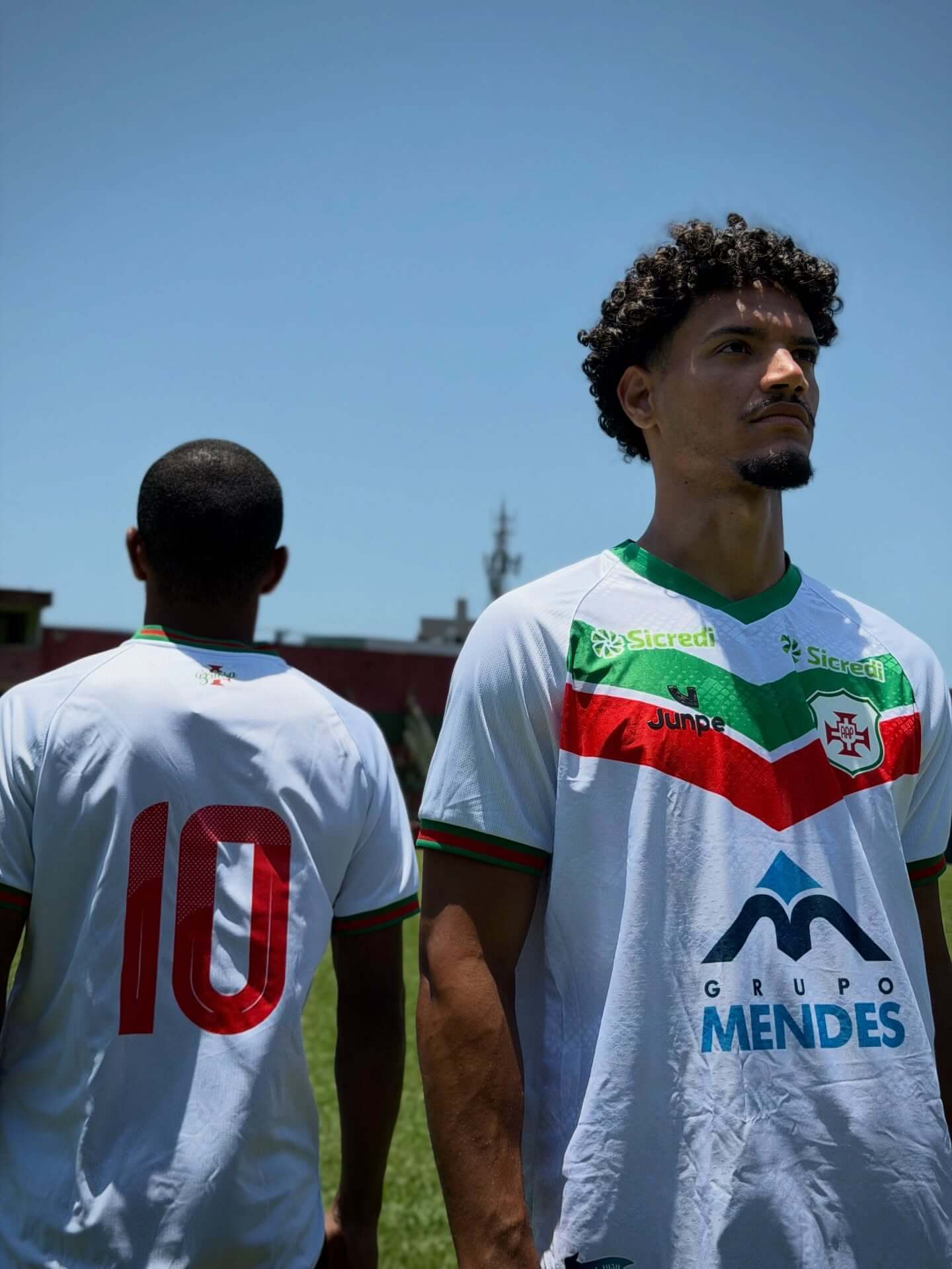 Camisa reserva da Portuguesa Santista 2026 Junpe