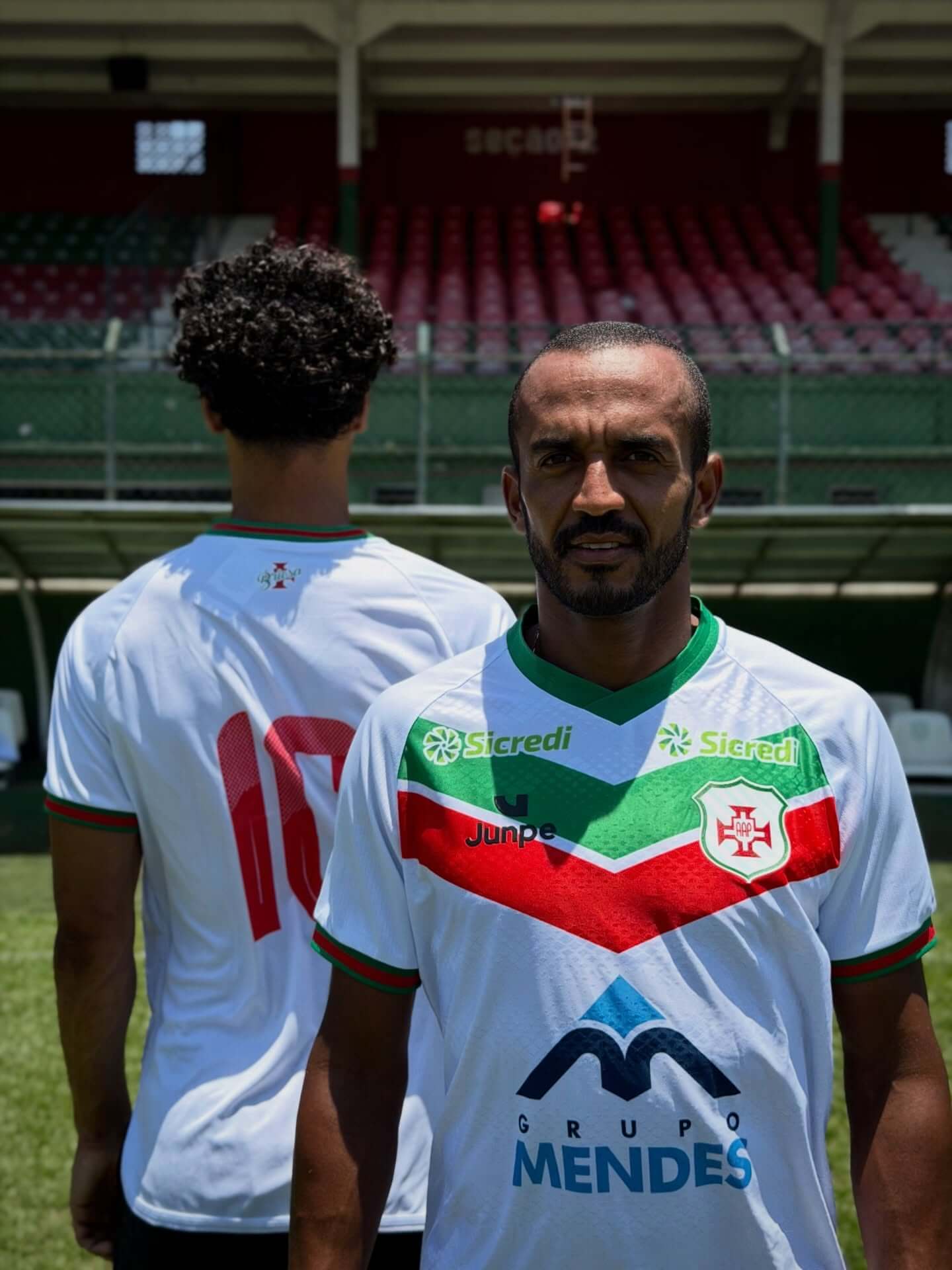 Camisa reserva da Portuguesa Santista 2026 Junpe