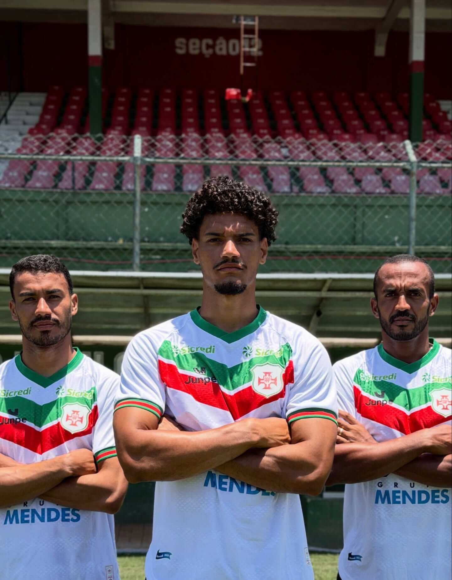 Camisa reserva da Portuguesa Santista 2026 Junpe