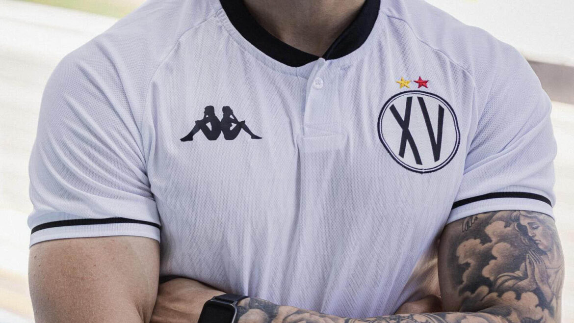 Camisa reserva do XV de Piracicaba 2026 Kappa