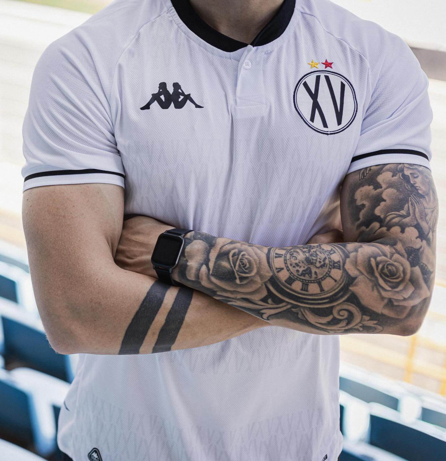 Camisa reserva do XV de Piracicaba 2026 Kappa