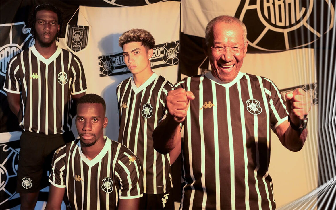 Camisa titular do Rio Branco-ES 2026 Kappa