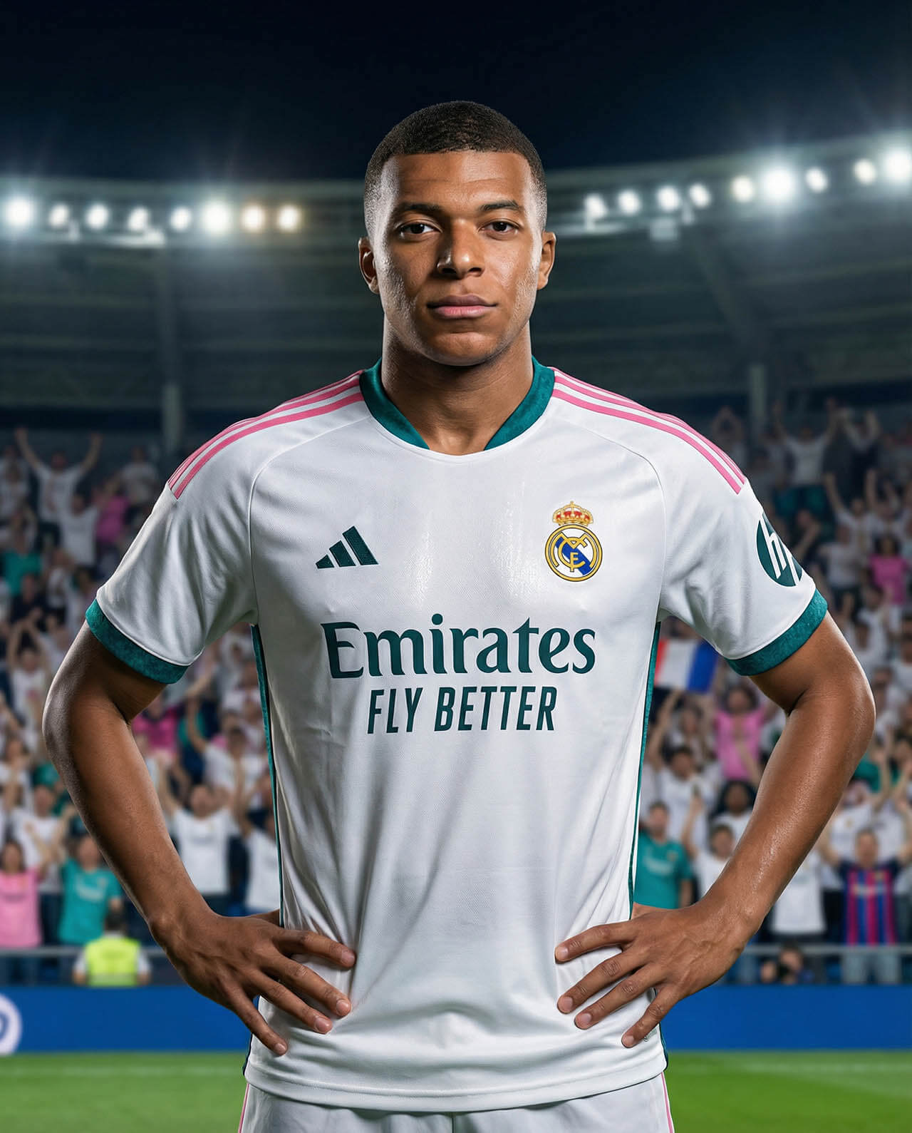 Camisa titular do Real Madrid 2026-2027 adidas