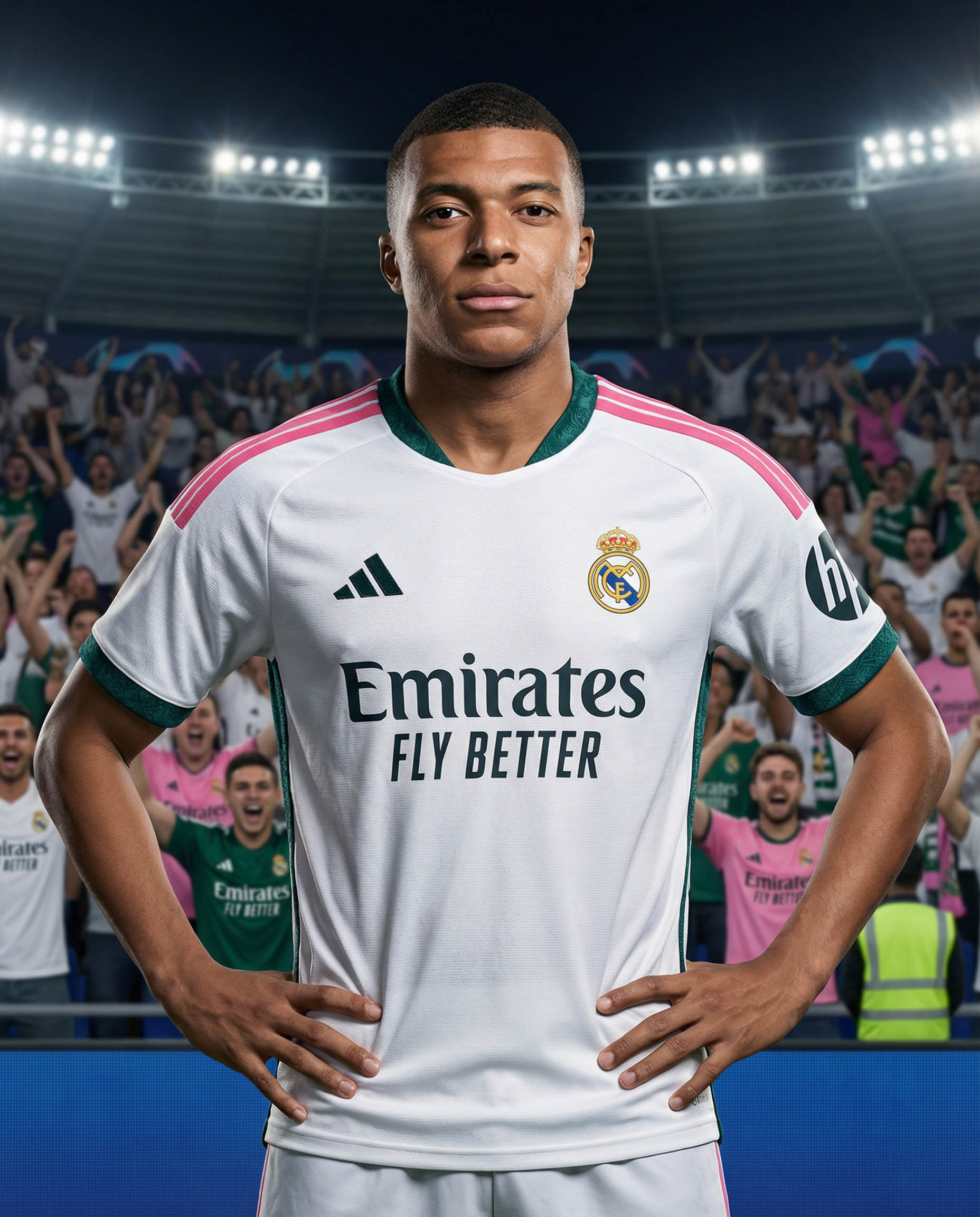 Camisa titular do Real Madrid 2026-2027 adidas