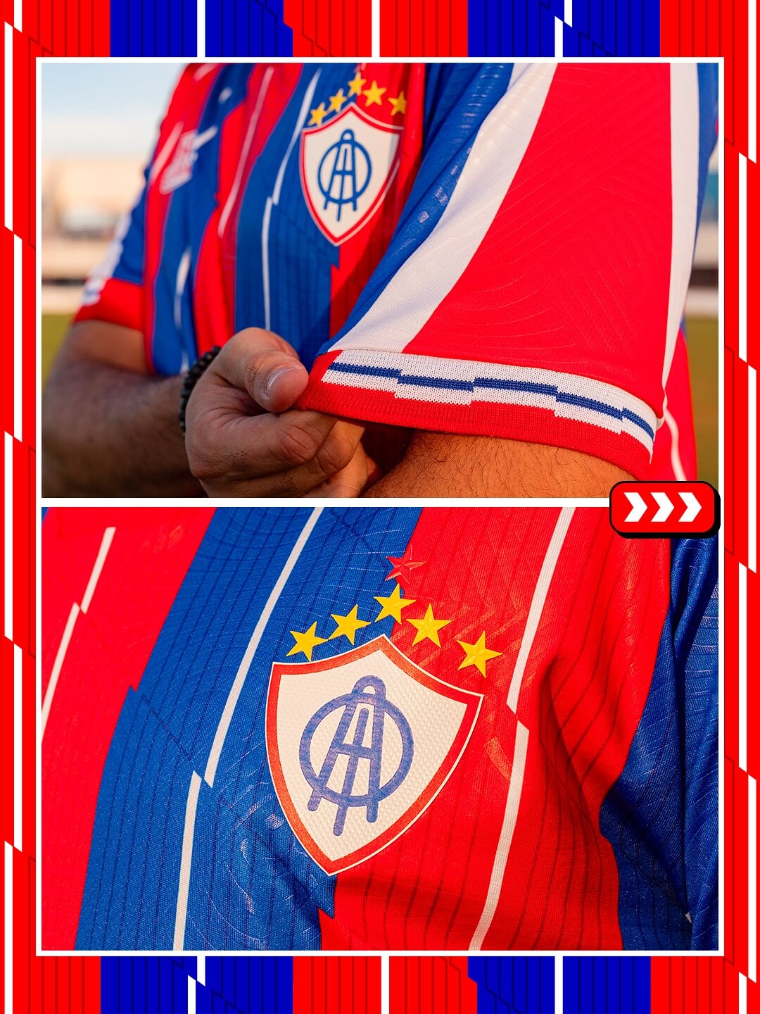 Camisa titular do Itabaiana 2026 Robrac