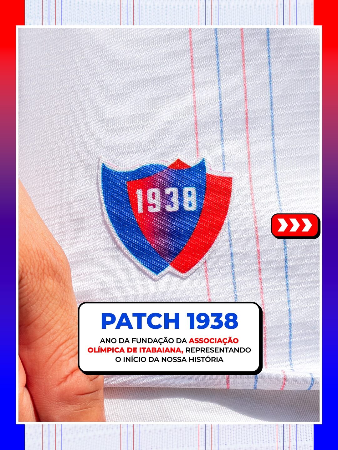 Camisa reserva do Itabaiana 2026 Robrac