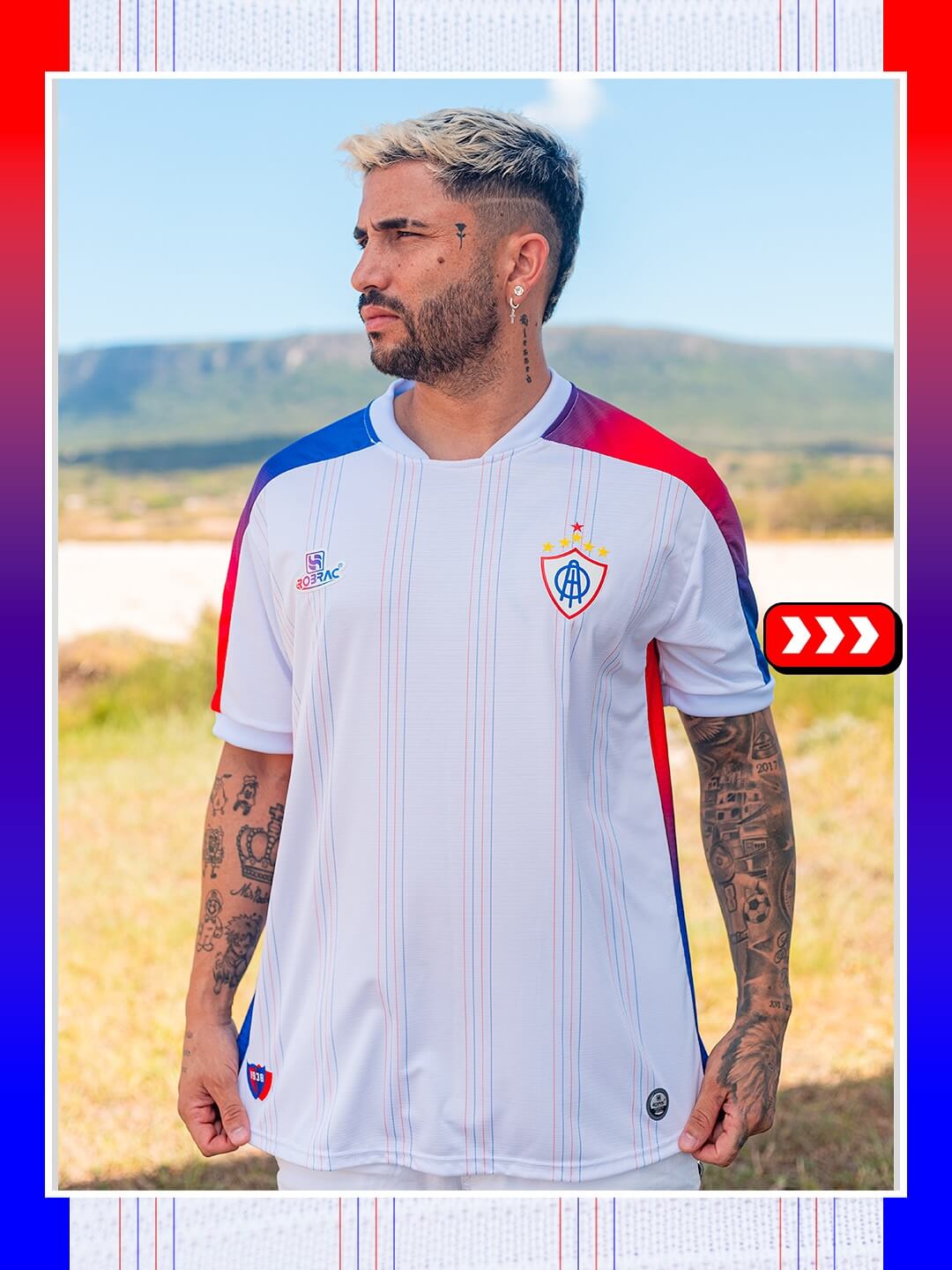 Camisa reserva do Itabaiana 2026 Robrac