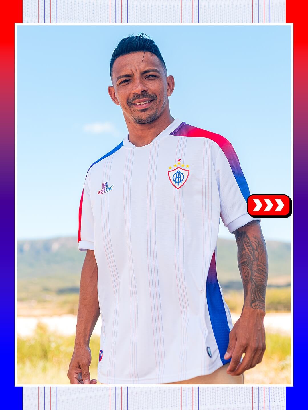 Camisa reserva do Itabaiana 2026 Robrac