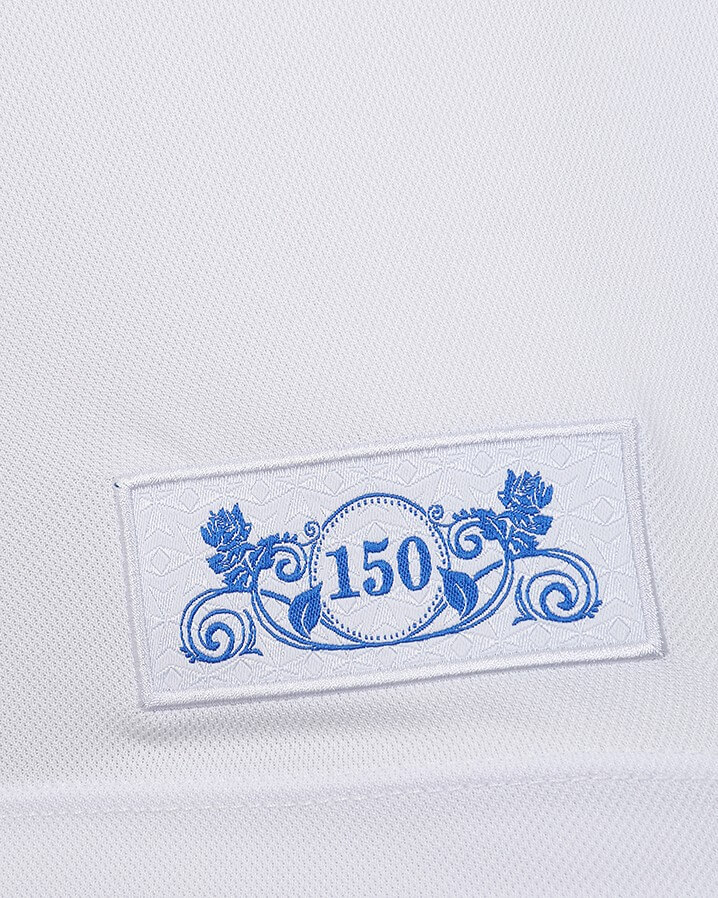 Blackburn Rovers 150 anos camisa Macron kit