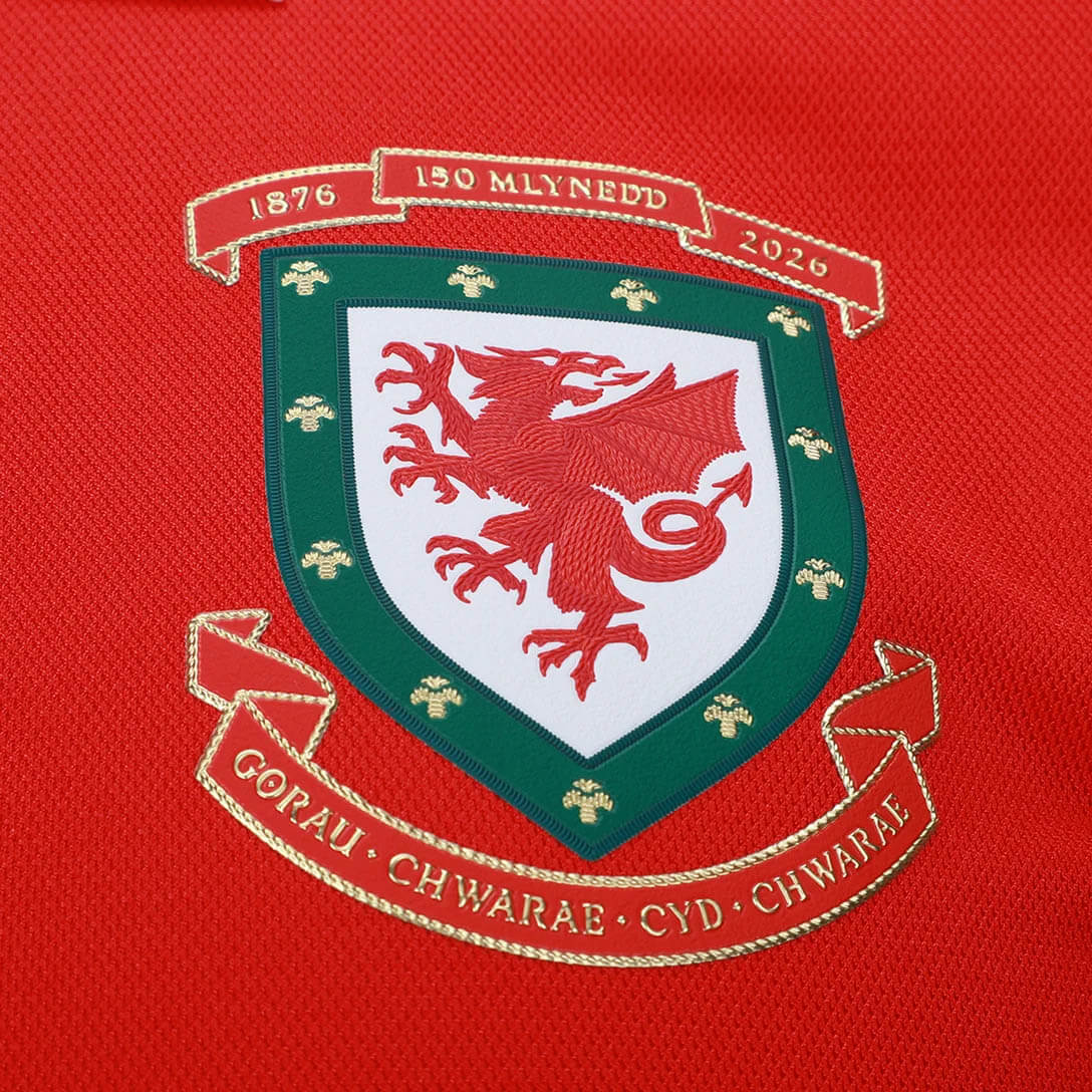 Camisa dos 150 anos do País de Gales 2026 adidas