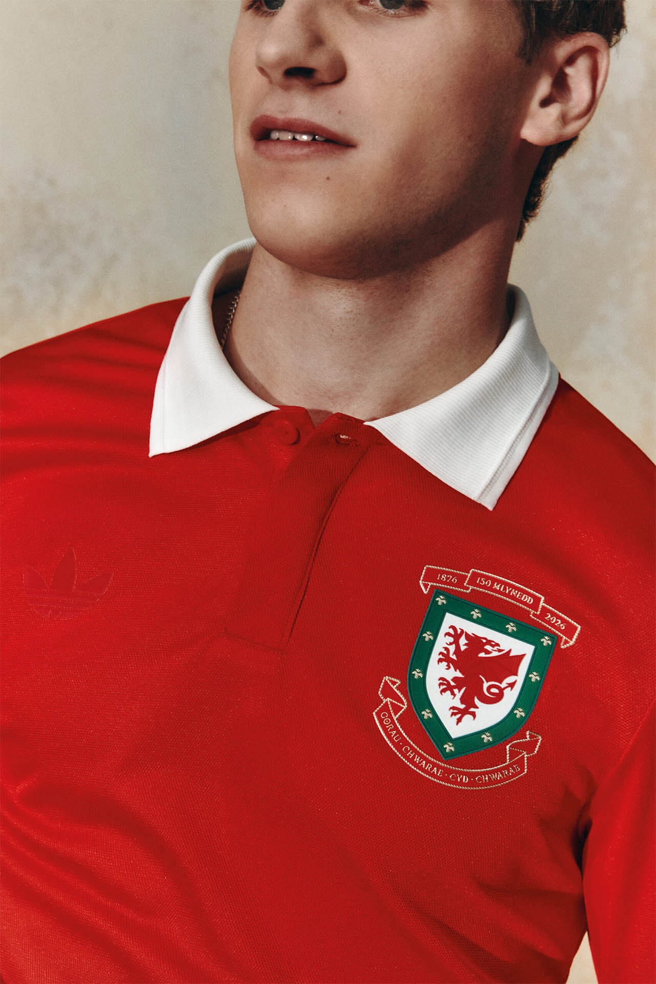 Camisa dos 150 anos do País de Gales 2026 adidas
