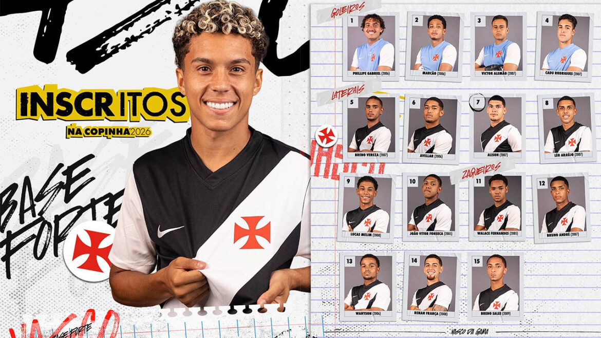 Camisa provisória do Vasco da Gama Copinha 2026 Nike