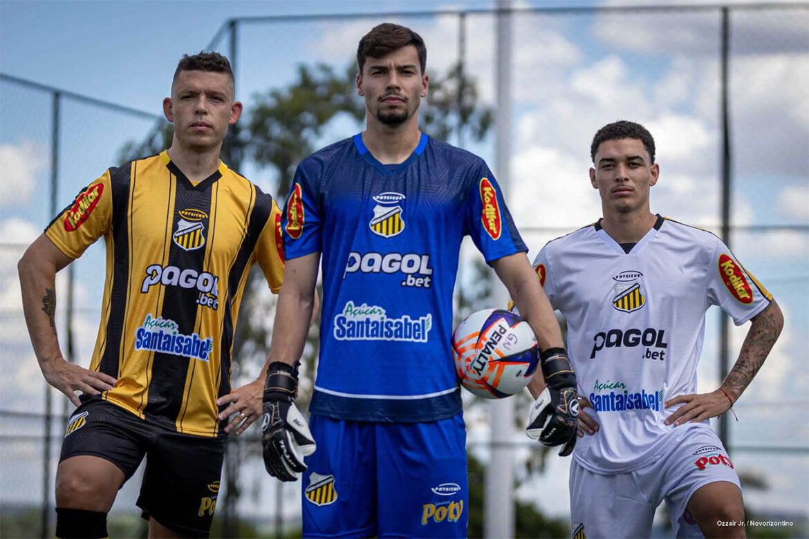 Camisas do Grêmio Novorizontino 2026 Physicus