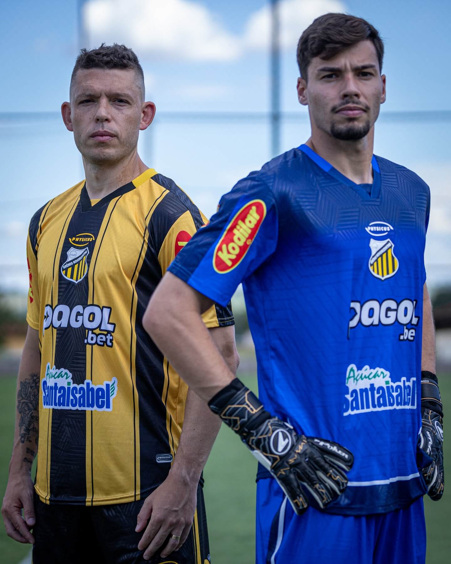 Camisas do Grêmio Novorizontino 2026 Physicus Home