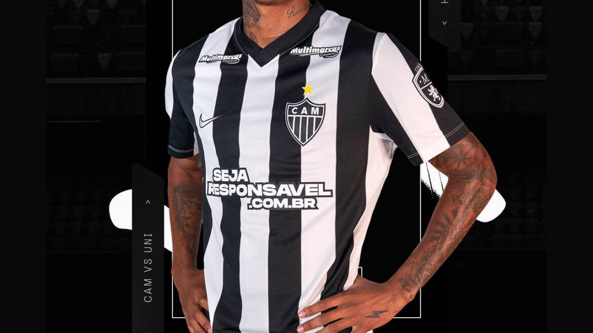 Camisa provisória do Atlético Mineiro Copinha 2026 Nike
