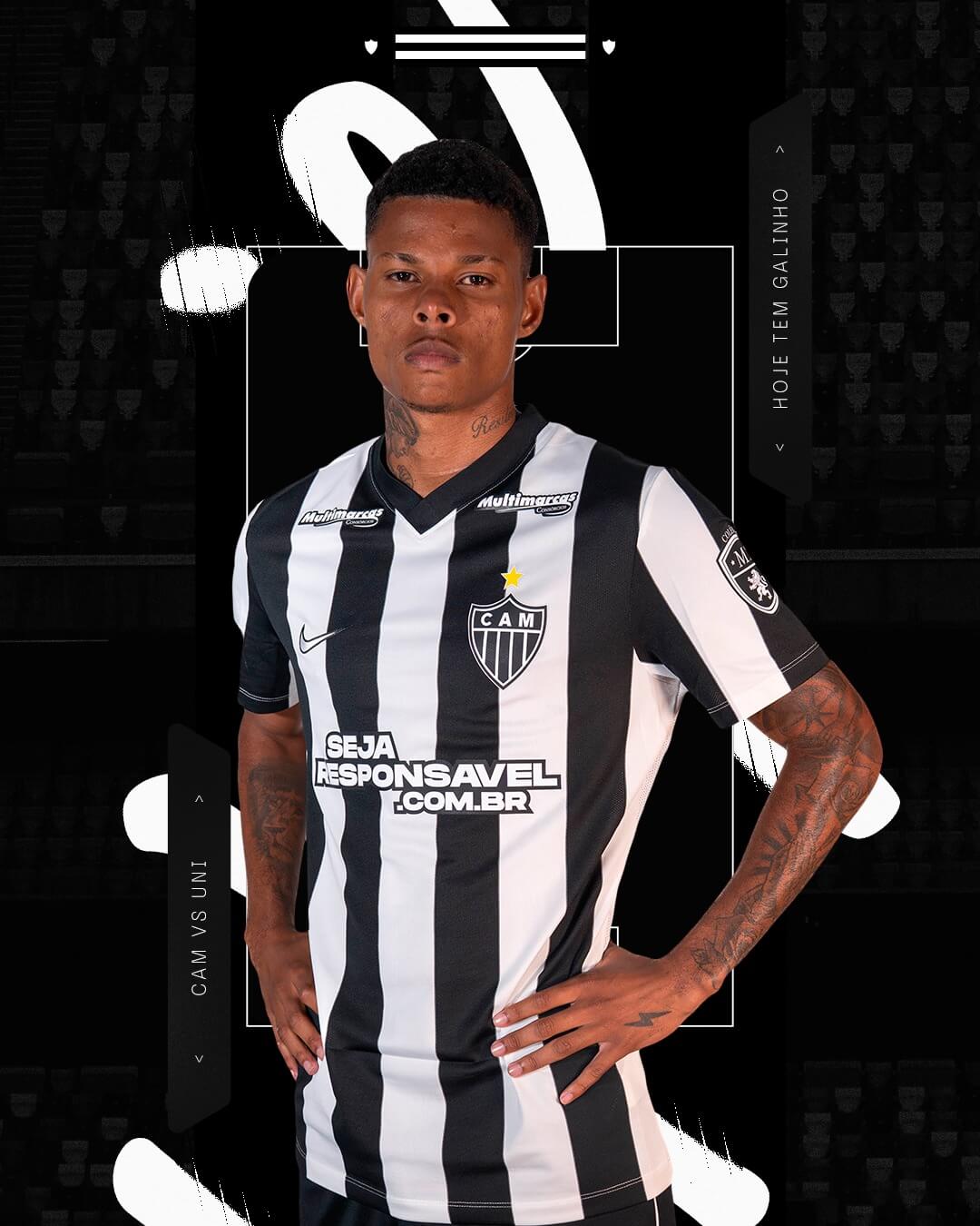 Camisa provisória do Atlético Mineiro Copinha 2026 Nike