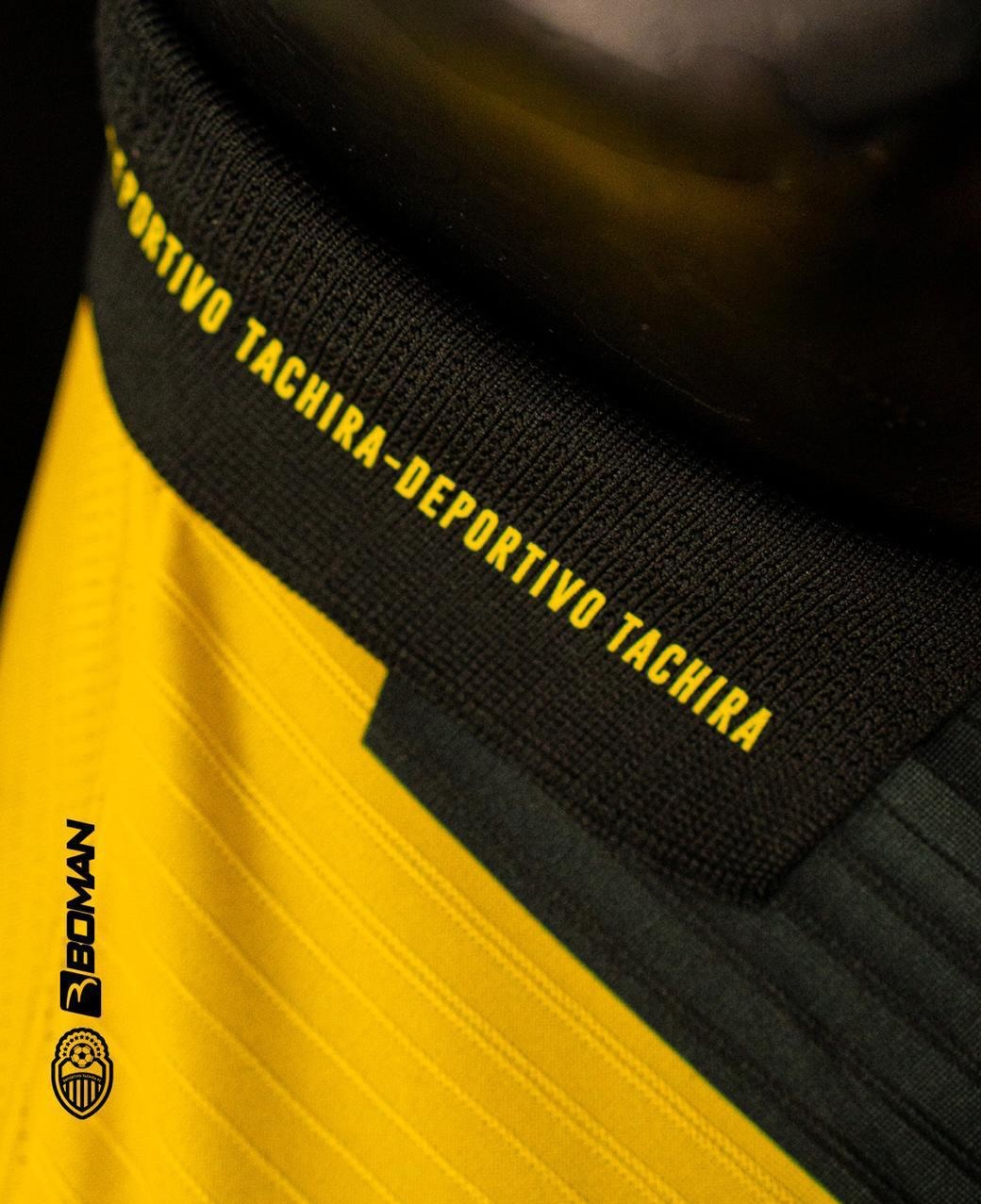 Camisa titular do Deportivo Táchira 2026 é revelada pela Boman
