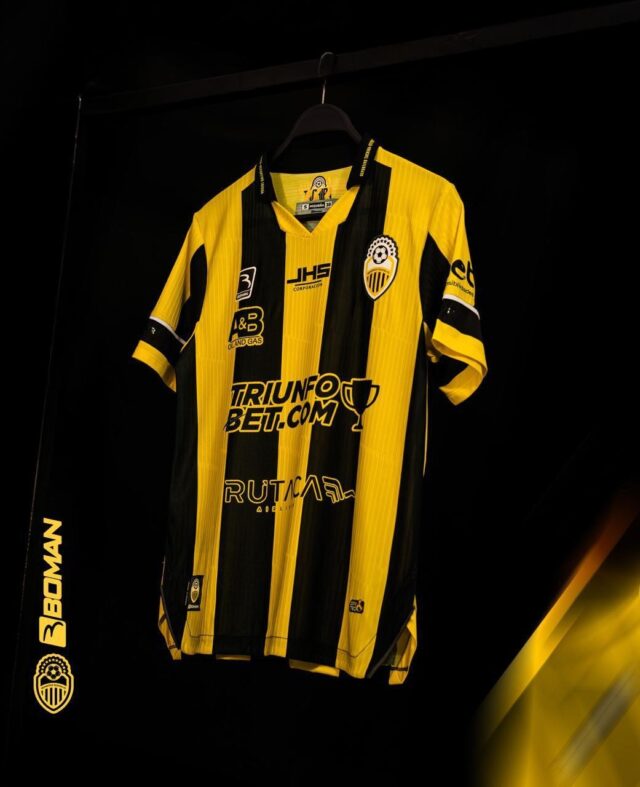 Camisa titular do Deportivo Táchira 2026 é revelada pela Boman