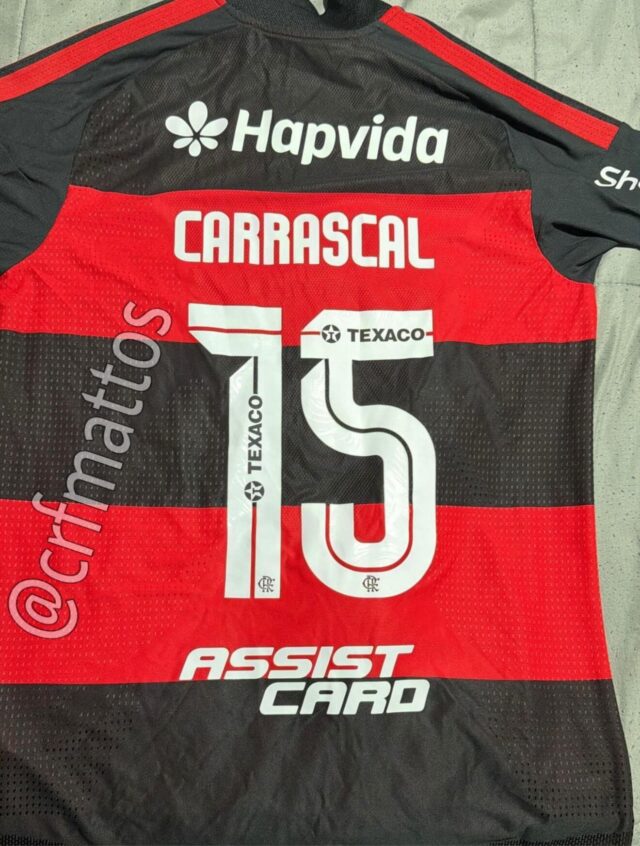 Camisa titular do Flamengo 2026 adidas Authentic