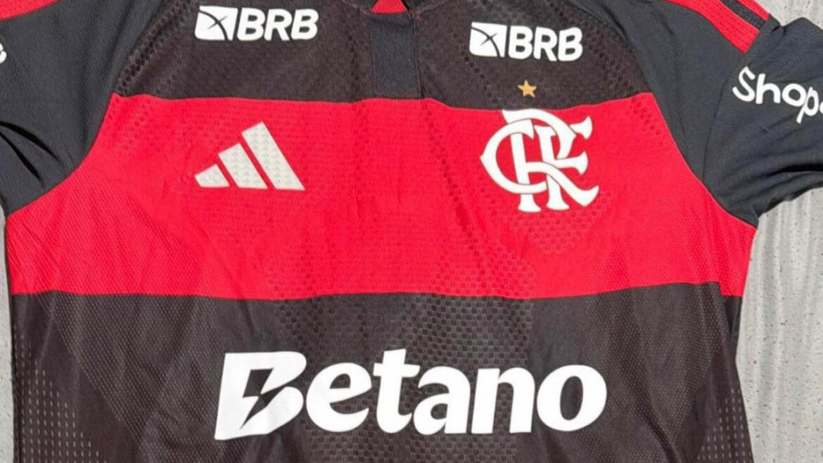 Camisa titular do Flamengo 2026 adidas Authentic