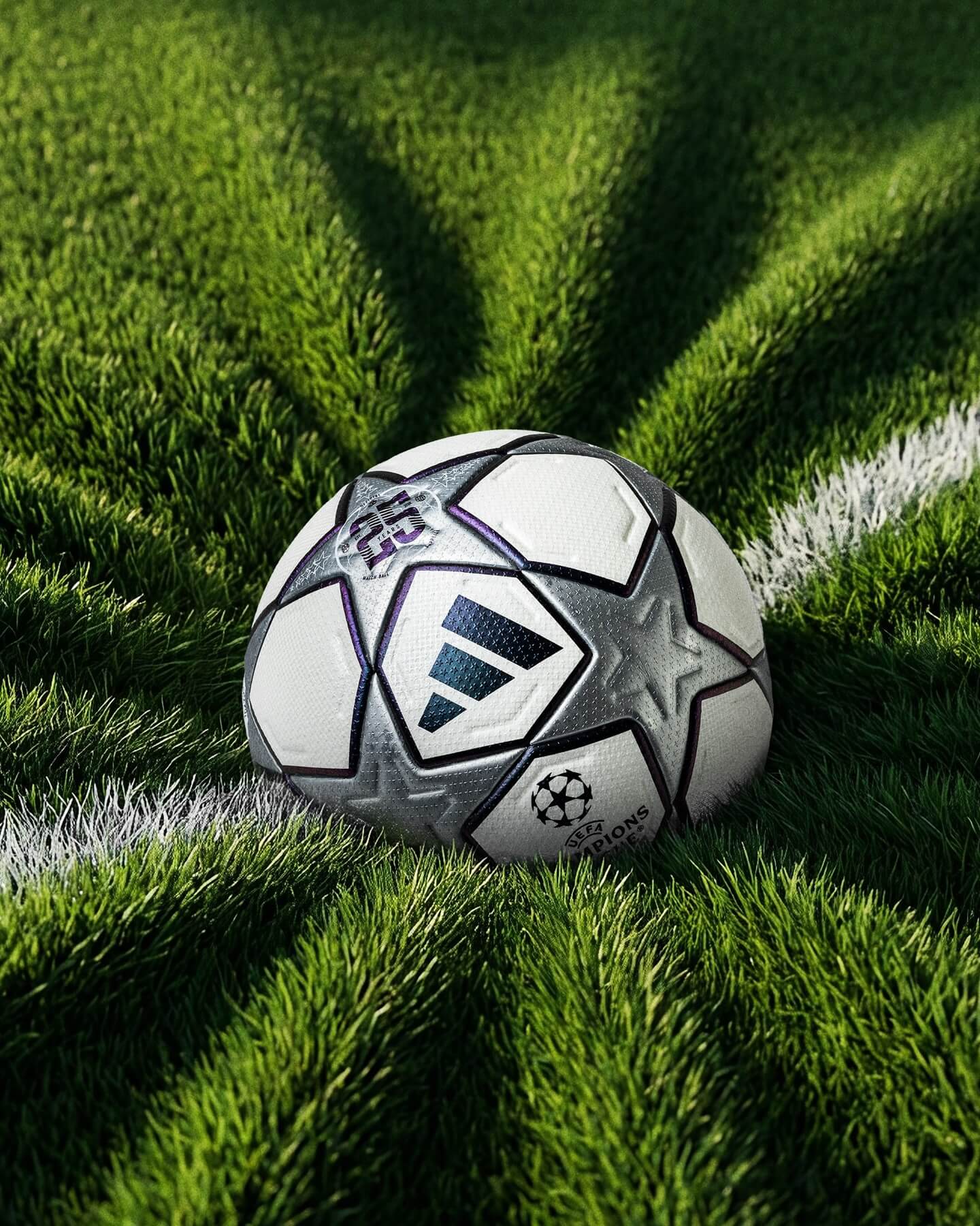 adidas lança bola de 25 anos de parceria com a Champions League