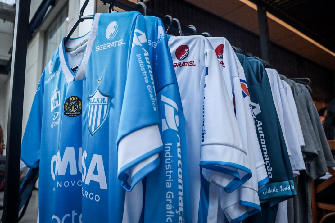 Camisas do Novo Hamburgo 2026 são reveladas pela Dresch Sport