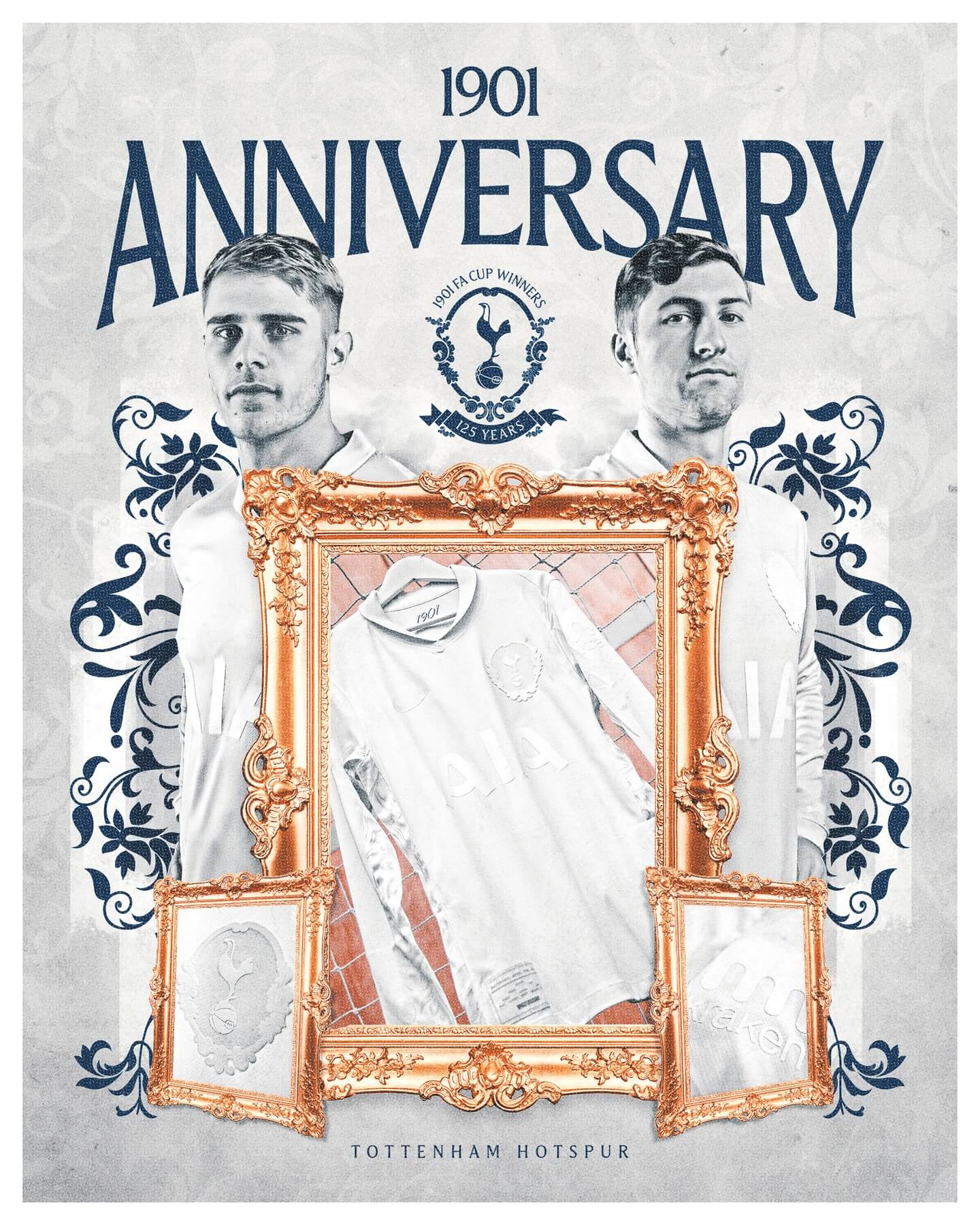 Camisa especial do Tottenham FA Cup 1901 Nike