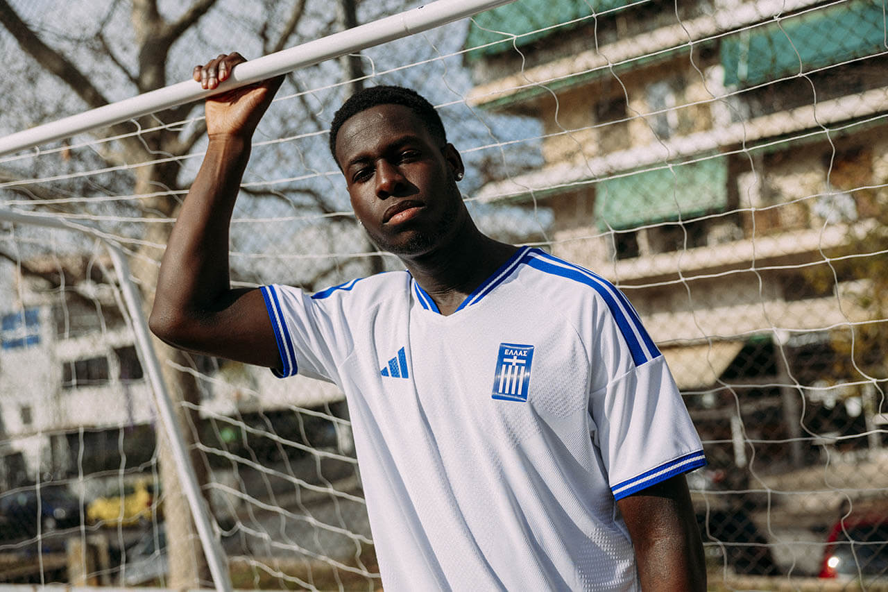 Camisa titular da Grécia 2026 adidas