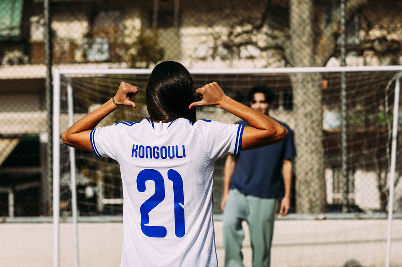Camisa titular da Grécia 2026 adidas