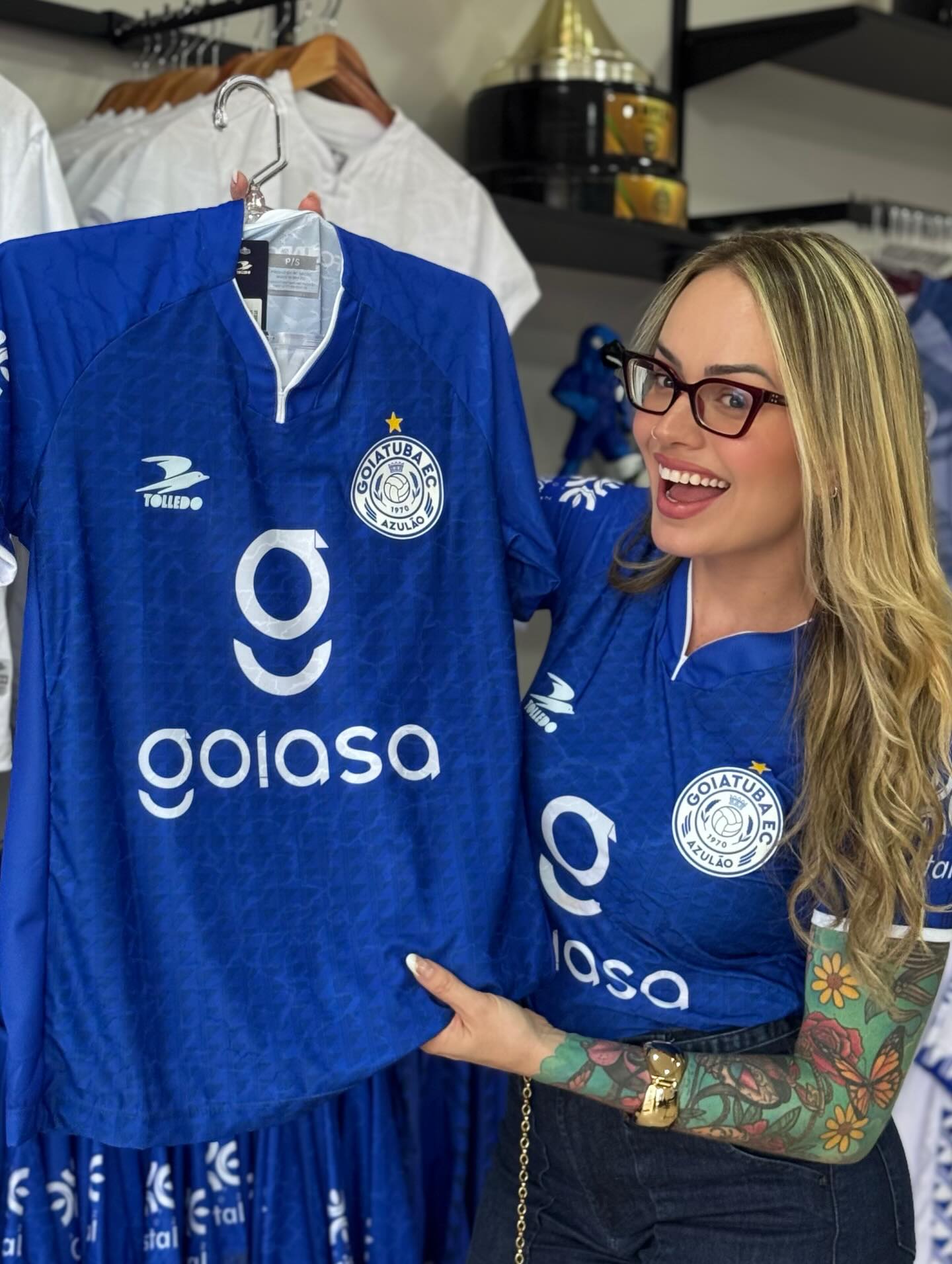 Camisas do Goiatuba EC 2026 são reveladas pela Tolledo Sports