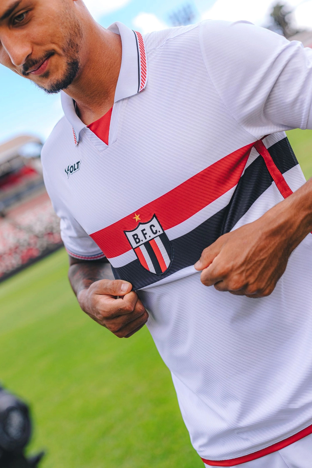 Camisa titular Botafogo-SP 2026 vol