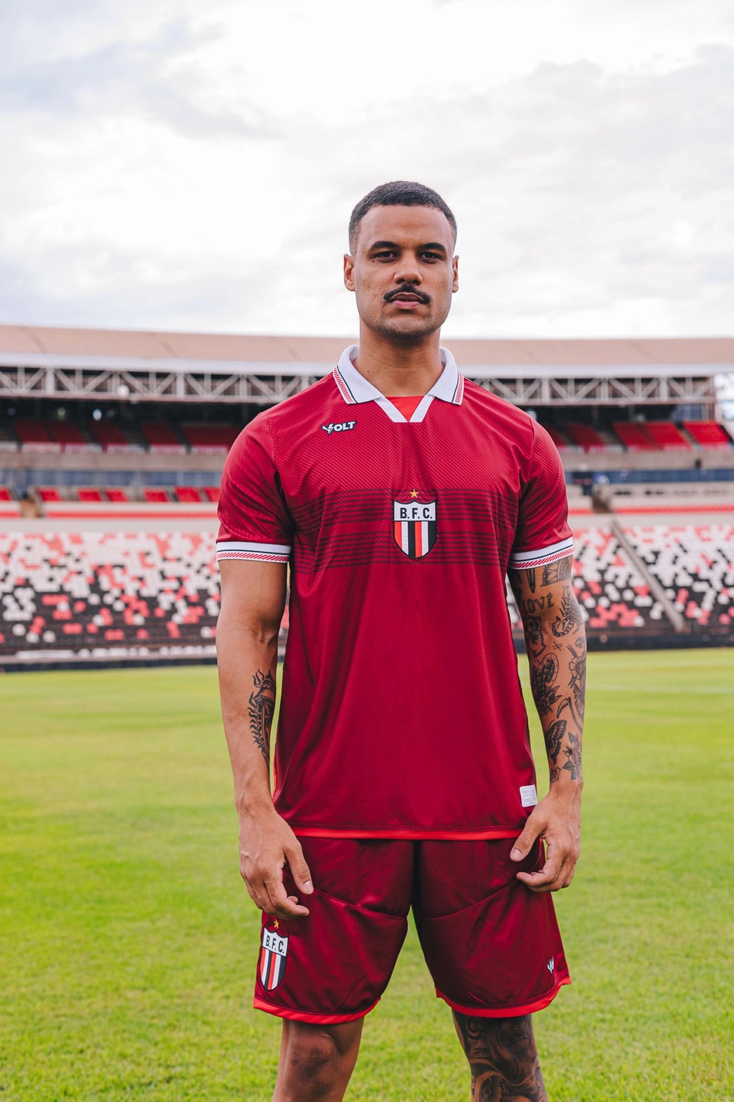 Camisa titular Botafogo-SP 2026 vol