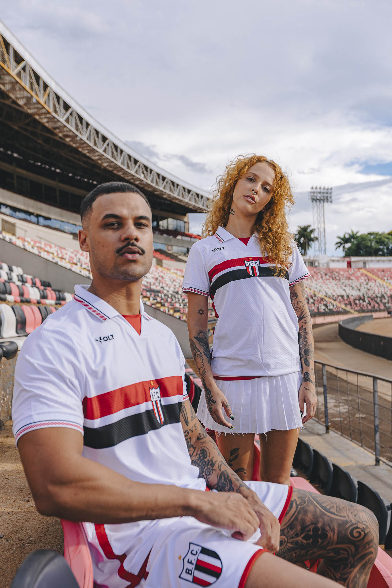 Camisa titular do Botafogo-SP 2026 Volt Sport