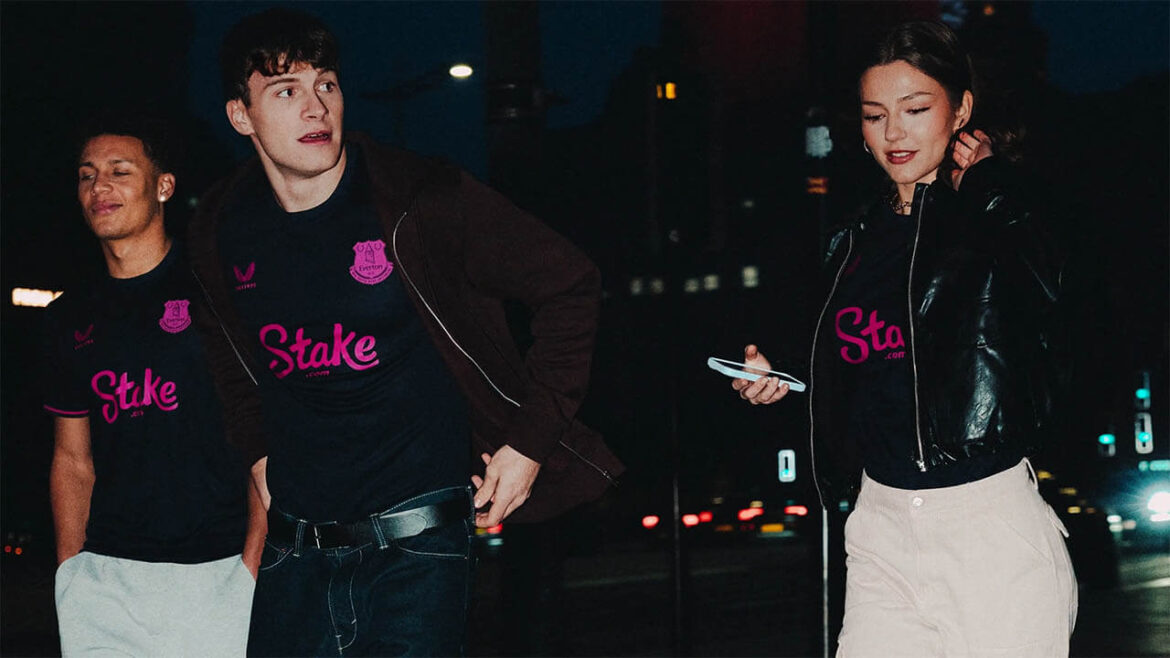 Quarta camisa do Everton FC 2026 Castore