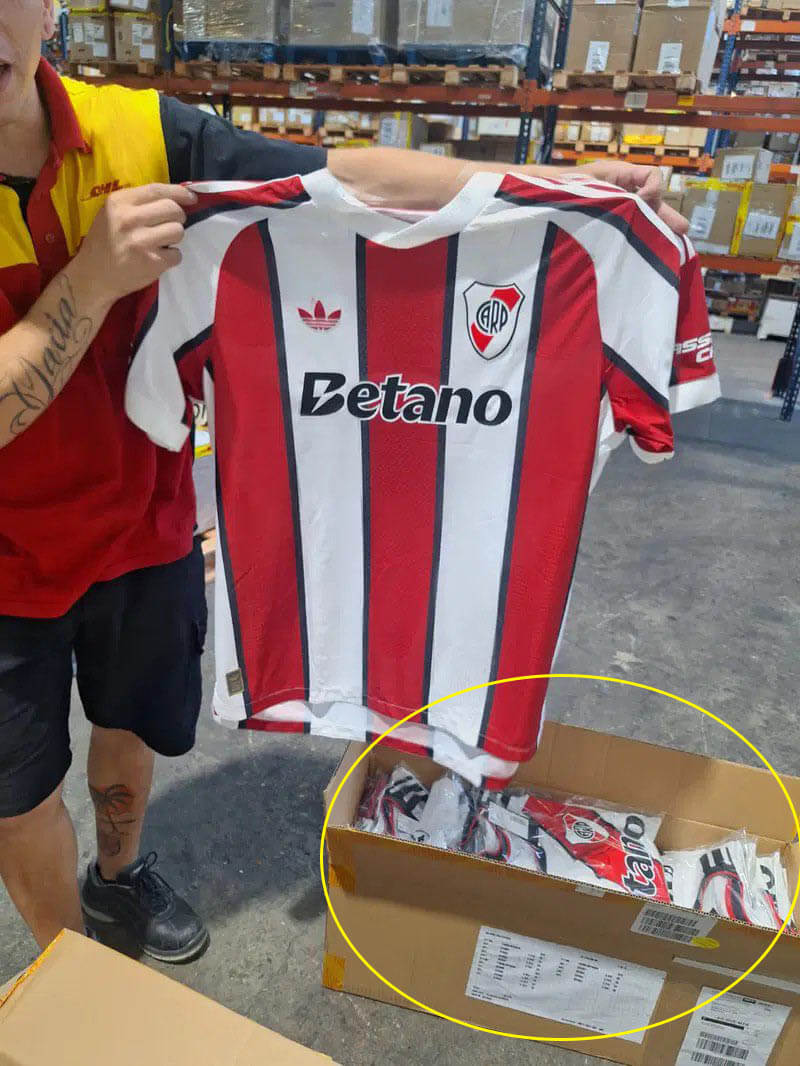 Camisa titular do River Plate 2026 Adidas