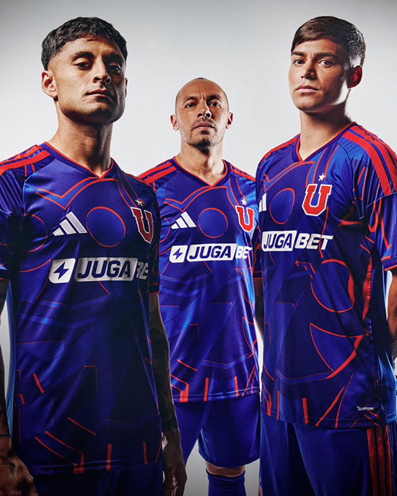 Camisas da Universidad de Chile 2026 Adidas Home