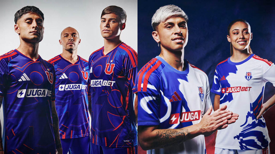 Camisas da Universidad de Chile 2026 Adidas