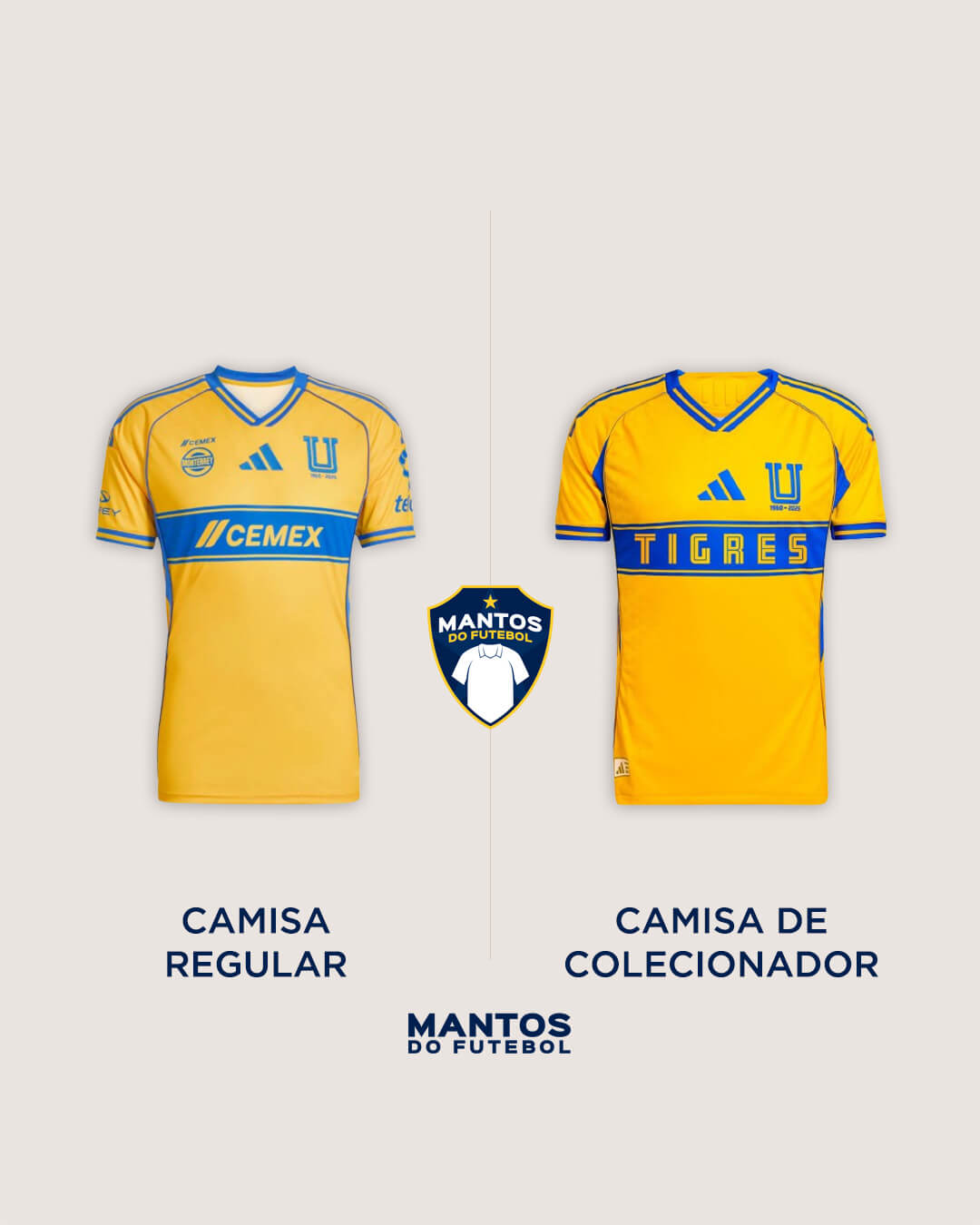 Tigres revela camisa comemorativa que já nasce item de colecionador