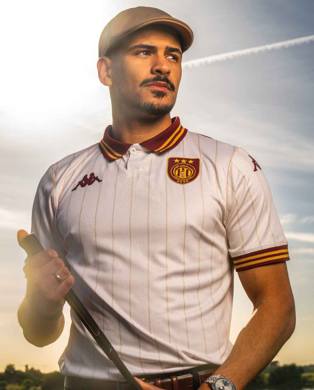 Quarta camisa do Espérance Tunis 2026 Kappa