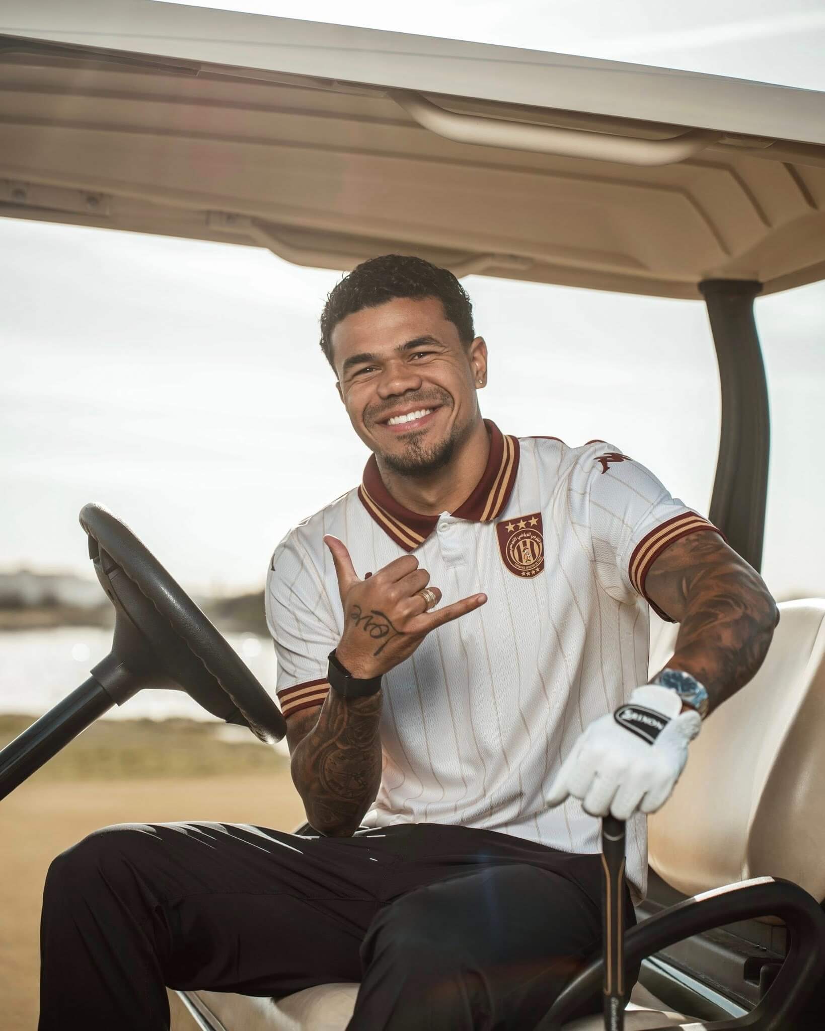 Quarta camisa do Espérance Tunis 2026 Kappa