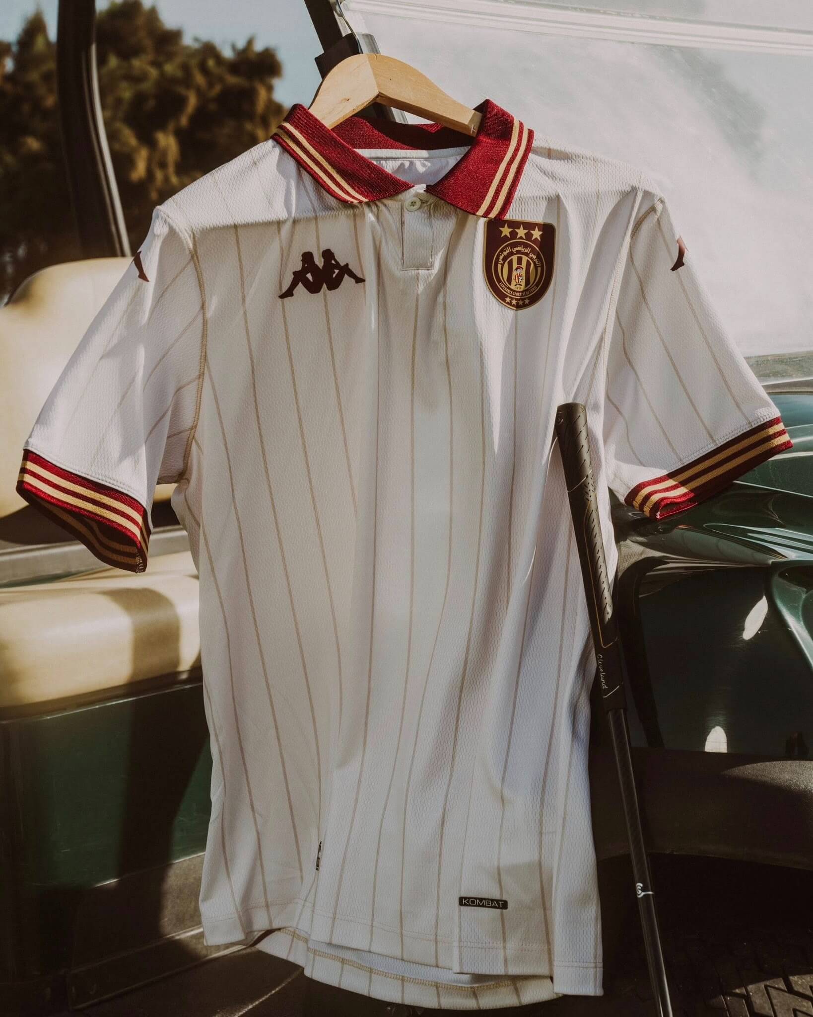 Quarta camisa do Espérance Tunis 2026 Kappa