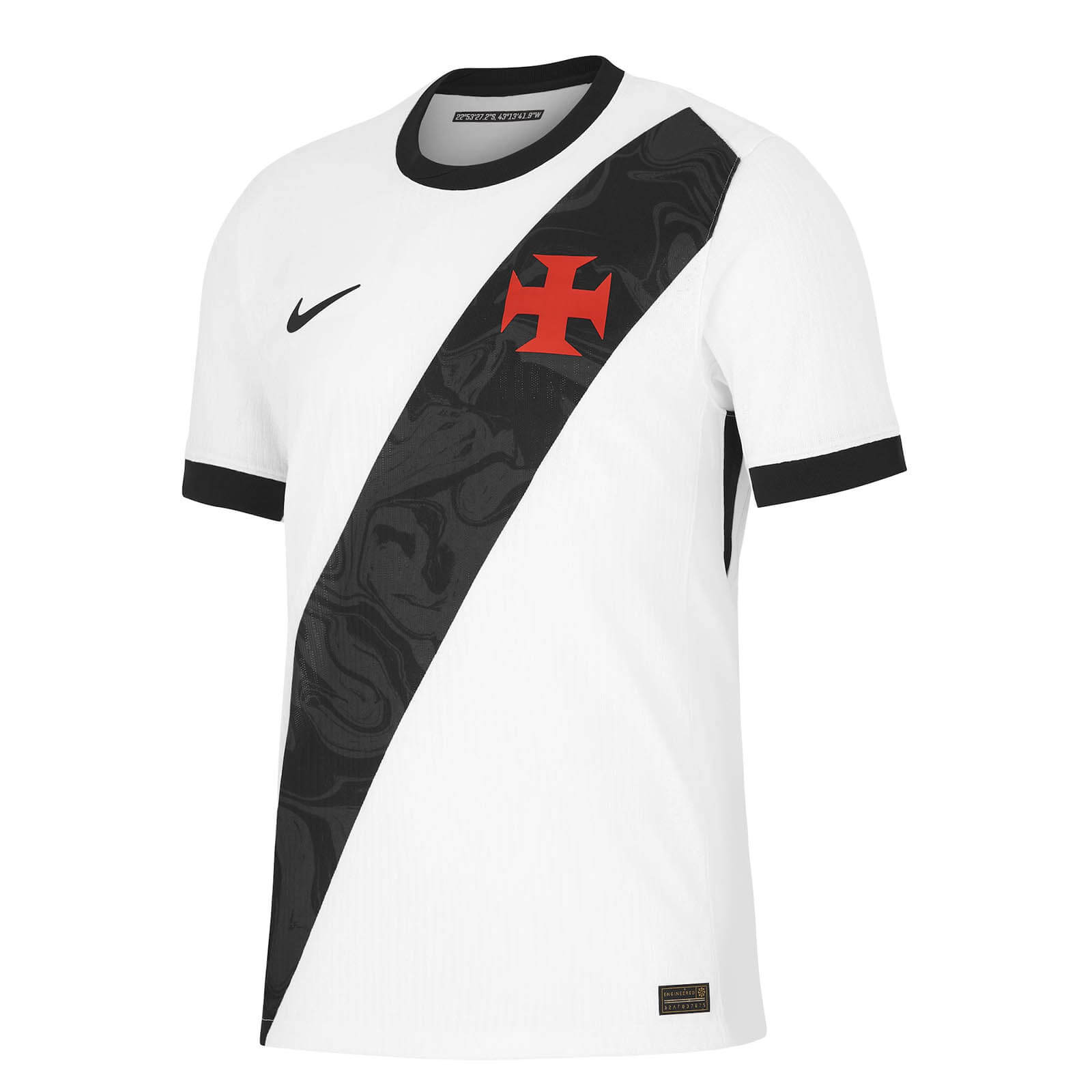 Camisa branca do Vasco da Gama 2026 Nike kit